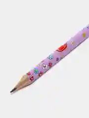 Аметистовый карандаш чернографитный Happy Graphix НВ, трёхгранный, 2 мм