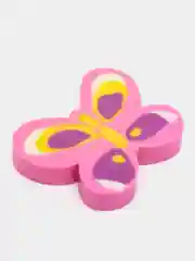Розовый ластик фигурный