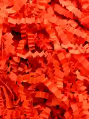 Рыжий бумажная стружка, гофрированная