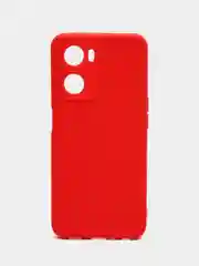 Красный чехол для Oppo A57S, Oppo A77 4G (Оппо А57С, А77 4Ж), силиконовый, c защитой камеры
