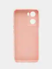 Пудровый чехол для Oppo A57S, Oppo A77 4G (Оппо А57С, А77 4Ж), силиконовый, c защитой камеры