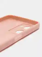 Пудровый чехол для Oppo A57S, Oppo A77 4G (Оппо А57С, А77 4Ж), силиконовый, c защитой камеры