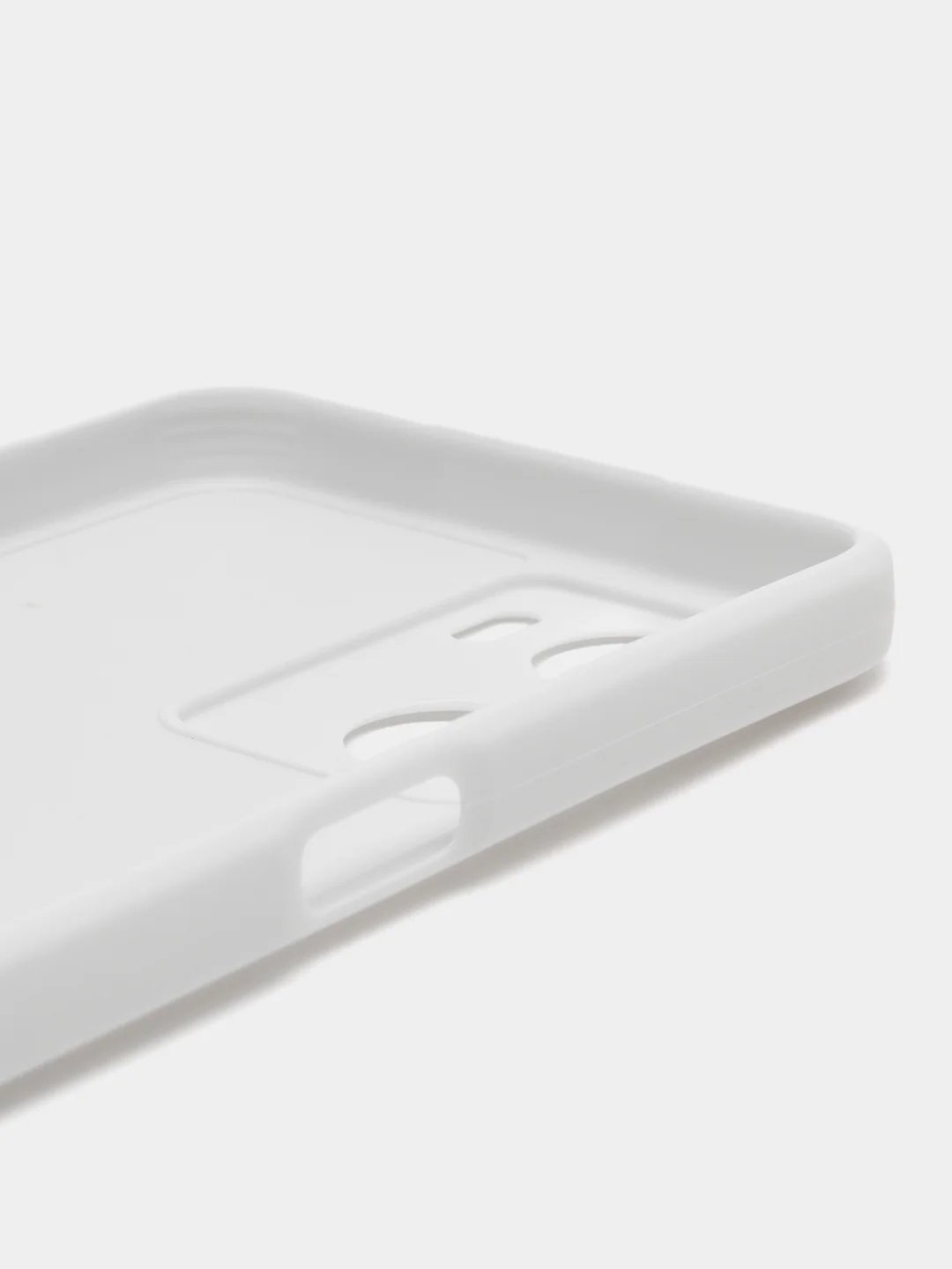 Белый чехол для Oppo A57S, Oppo A77 4G (Оппо А57С, А77 4Ж), силиконовый, c защитой камеры