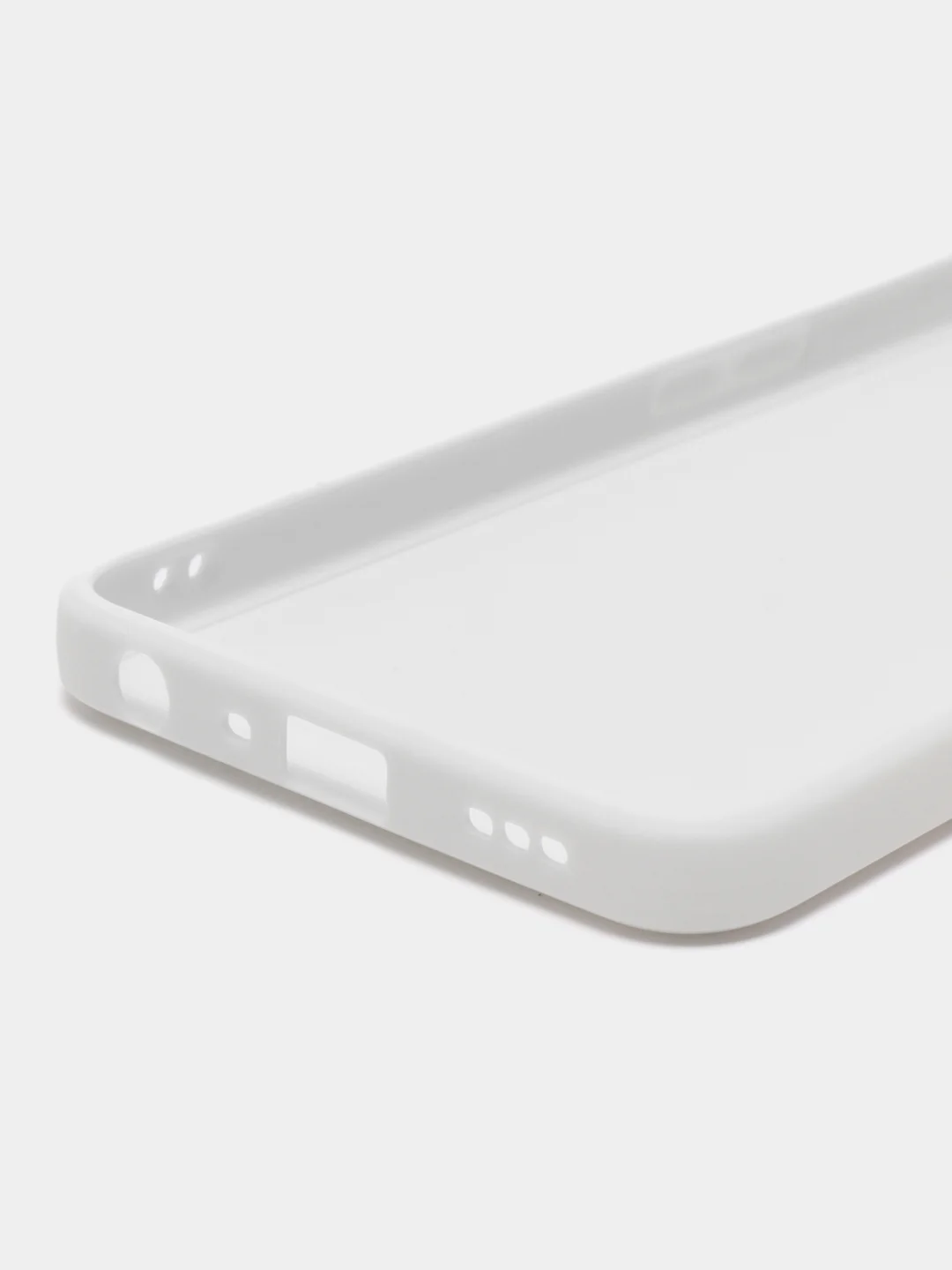 Белый чехол для Oppo A57S, Oppo A77 4G (Оппо А57С, А77 4Ж), силиконовый, c защитой камеры