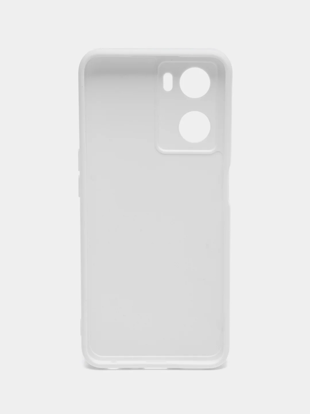 Белый чехол для Oppo A57S, Oppo A77 4G (Оппо А57С, А77 4Ж), силиконовый, c защитой камеры