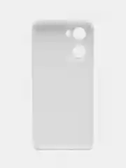 Белый чехол для Oppo A57S, Oppo A77 4G (Оппо А57С, А77 4Ж), силиконовый, c защитой камеры