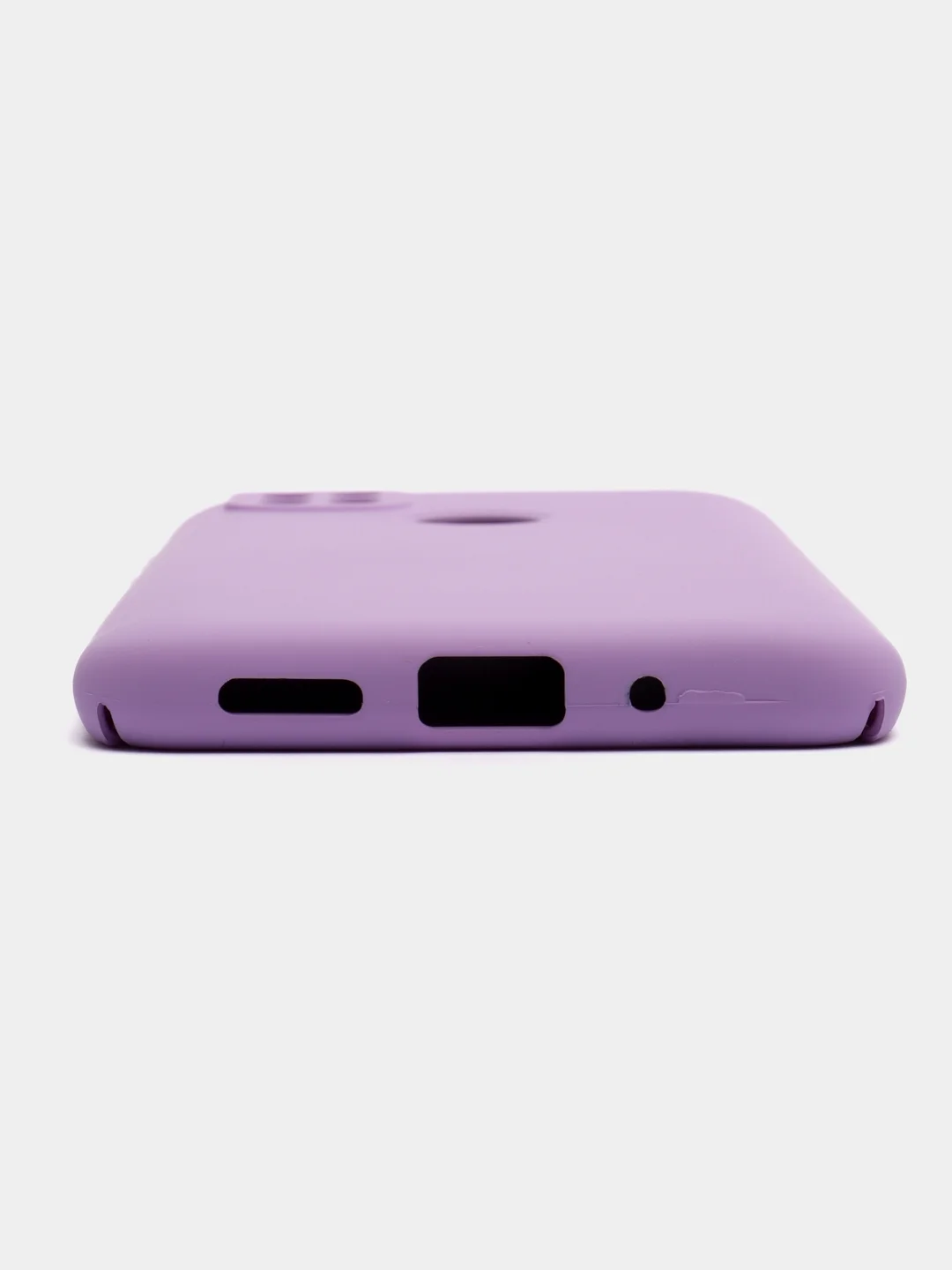 Аметистовый чехол Silicone Cove Xiaomi Redmi 9C, Redmi 9C NFC, Redmi 10A силиконовый, с закрытым низом