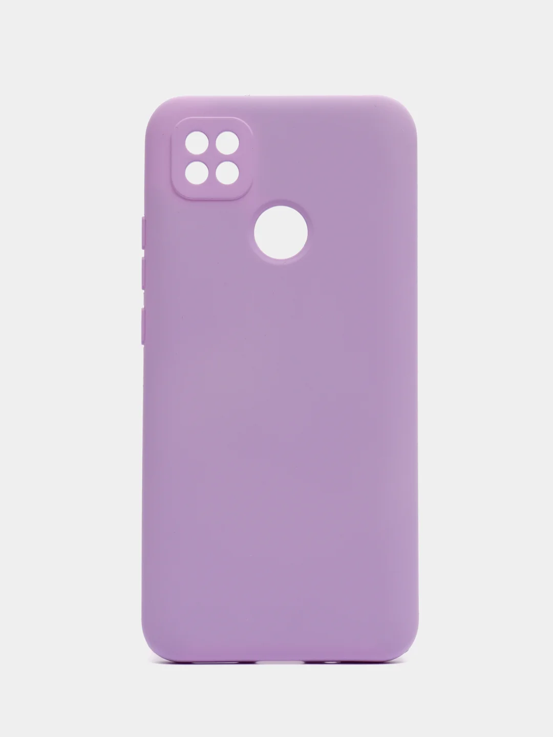 Аметистовый чехол Silicone Cove Xiaomi Redmi 9C, Redmi 9C NFC, Redmi 10A силиконовый, с закрытым низом