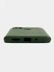 Зелёный хаки чехол Silicone Cove Xiaomi Redmi 9C, Redmi 9C NFC, Redmi 10A силиконовый, с закрытым низом