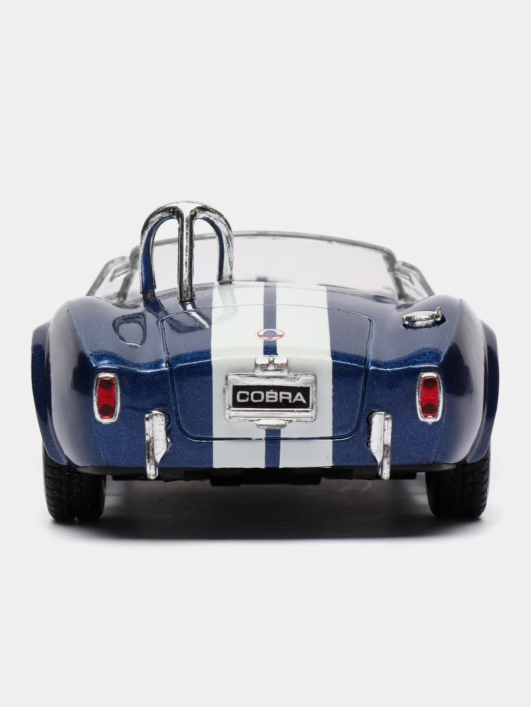Синий машинка металлическая Kinsmart Shelby Cobra 427 KT5322D, 1:32