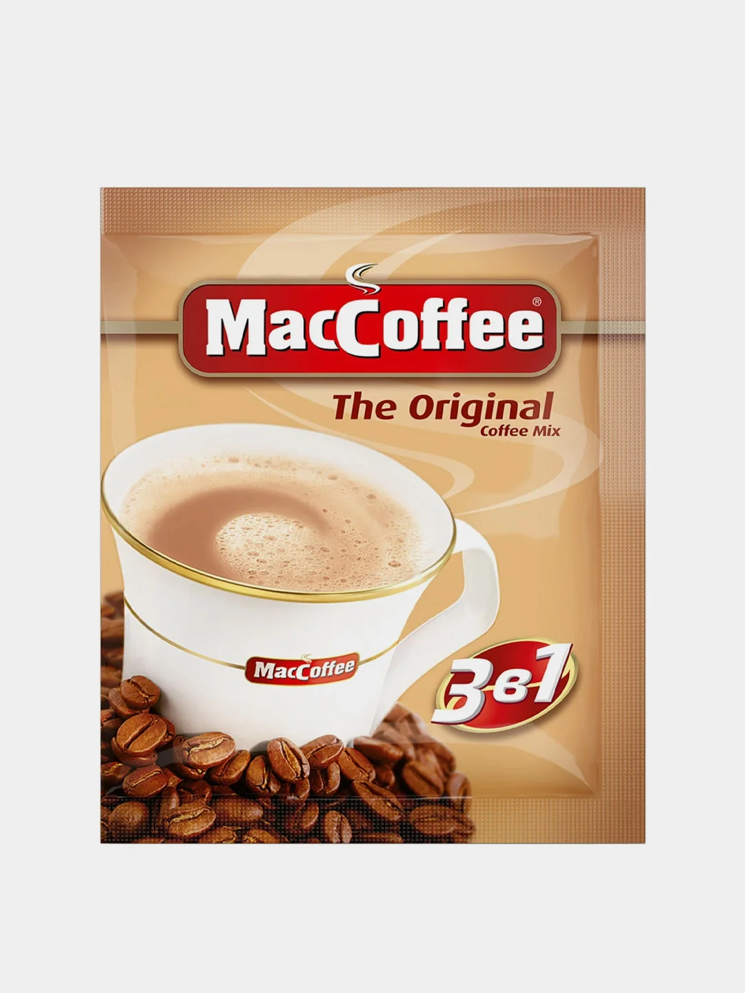 Кофейный напиток MacCoffee Original 3в1 растворимый 50шт х 20г