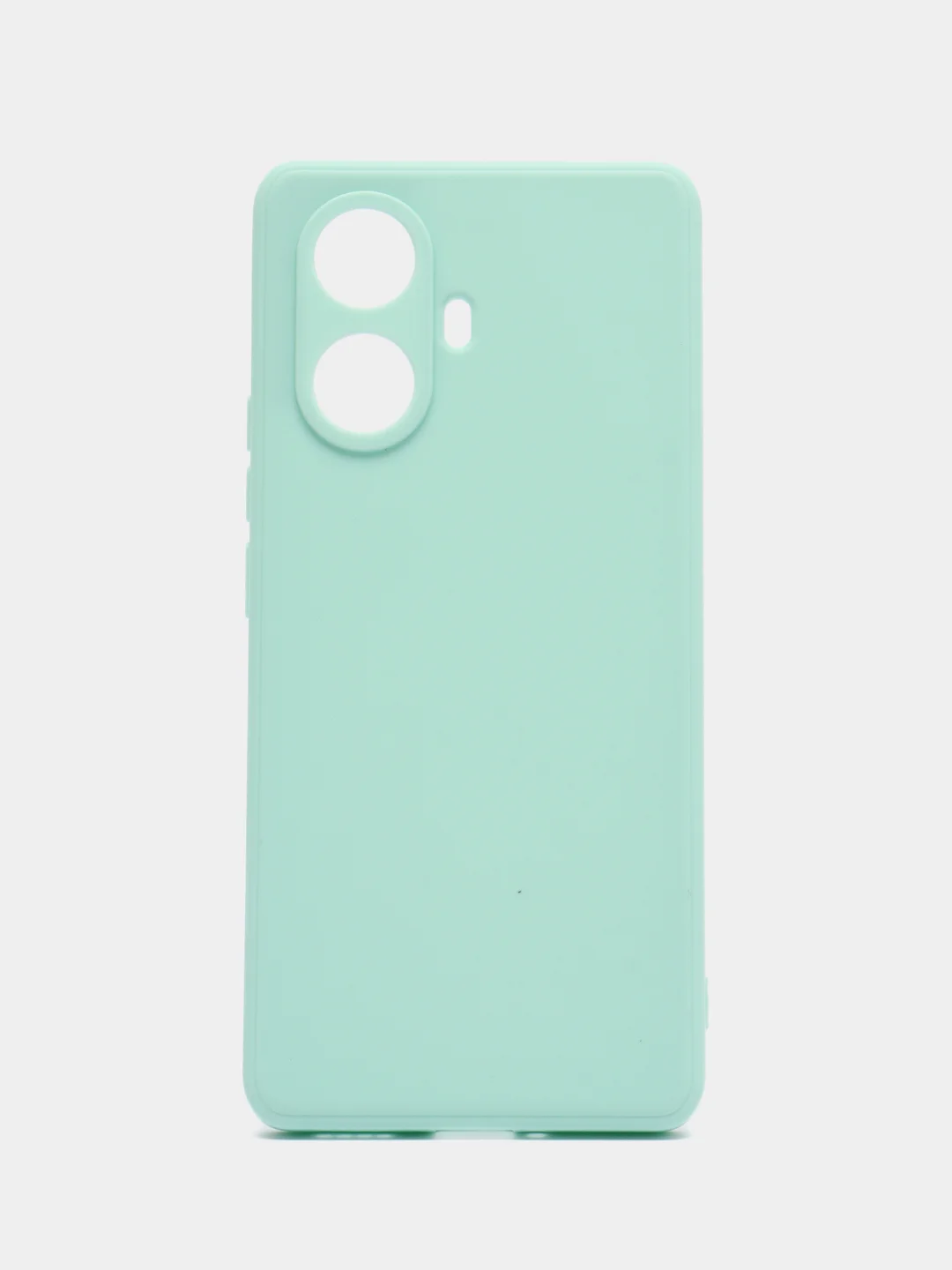 Мятный силиконовый чехол для Realme 10 Pro+ / 10 Pro Plus (Реалми 10 Про Плюс 5 Джи), прозрачный