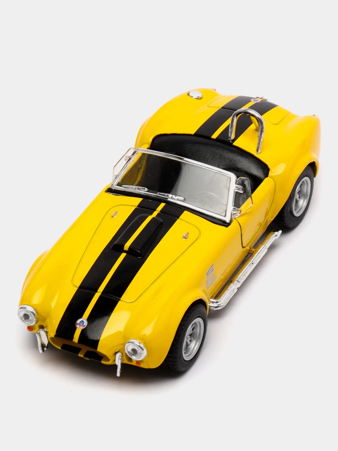 Желтый машинка металлическая Kinsmart Shelby Cobra 427 KT5322D, 1:32