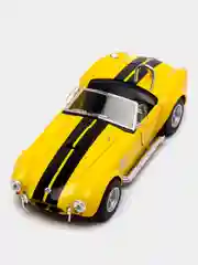 Желтый машинка металлическая Kinsmart Shelby Cobra 427 KT5322D, 1:32