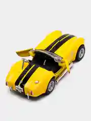 Желтый машинка металлическая Kinsmart Shelby Cobra 427 KT5322D, 1:32