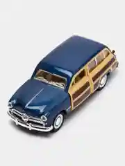 Темно-синий машинка металлическая Kinsmart Ford Woody Wagon KT5402D, 1:40