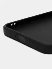 Черный чехол для Itel Vision 1 pro, S16 (Ител Вижн 1 про, с16), силиконовый, с защитой камеры