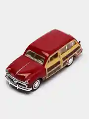 Красный машинка металлическая Kinsmart Ford Woody Wagon KT5402D, 1:40