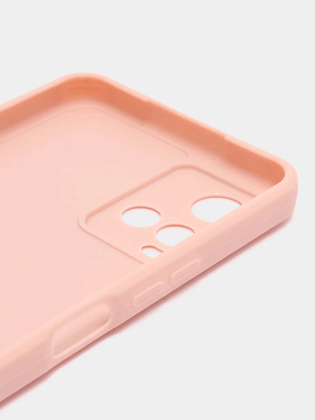 Пудровый чехол для Vivo Y33s, Y21 2021 (Виво у33С, у21 2021), силиконовый