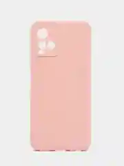 Пудровый чехол для Vivo Y33s, Y21 2021 (Виво у33С, у21 2021), силиконовый