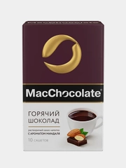 Какао-напиток Macchocolate  Миндаль  растворимый, карт.коробка, 10 шт