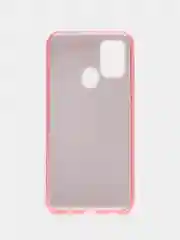 Розовый чехол блестящий Samsung Galaxy M31 накладка c блёстками