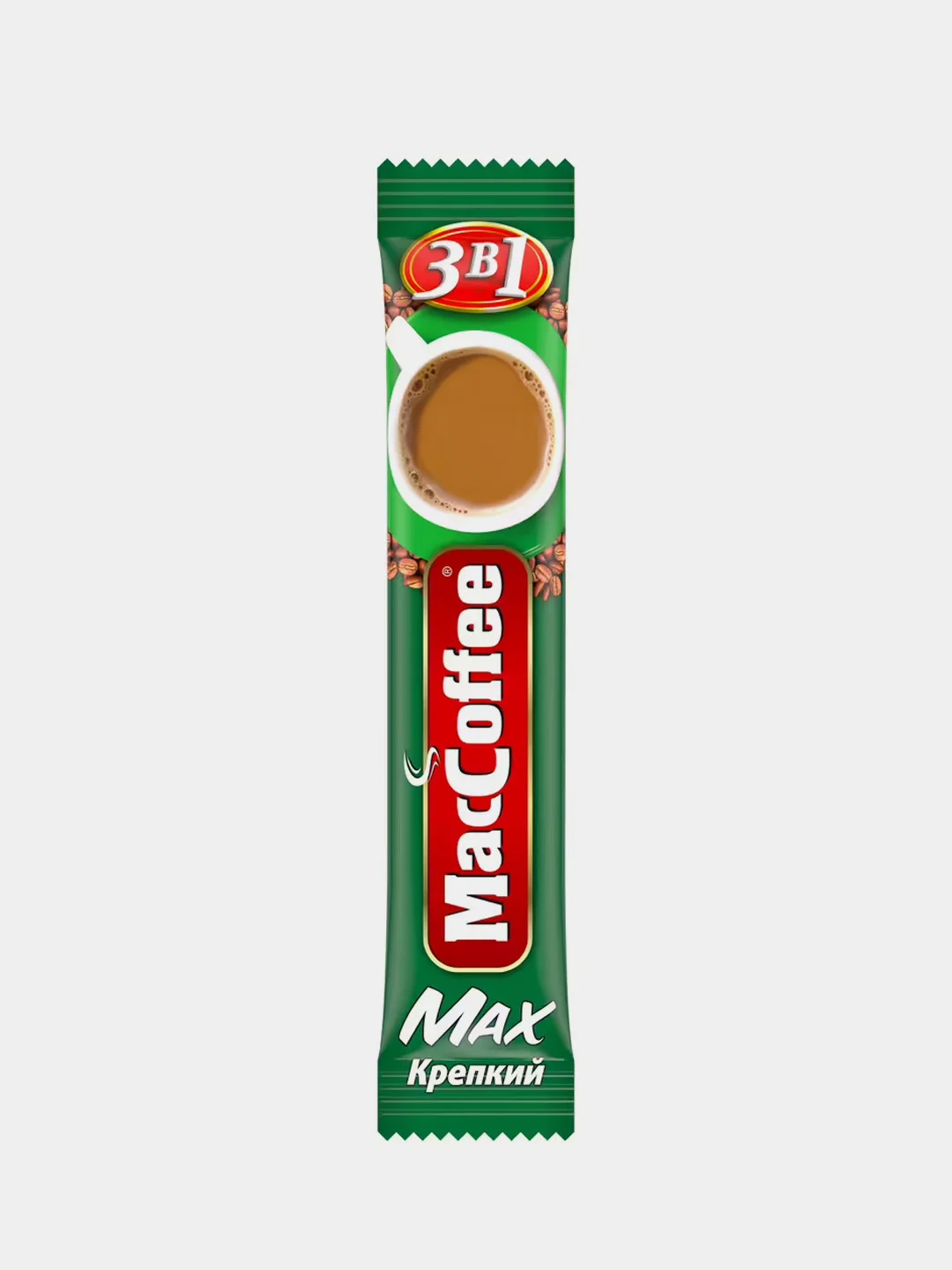 Кофейный напиток MacCofee MAX крепкий растворимый, м/уп, 20 шт