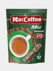 Кофейный напиток MacCofee MAX крепкий растворимый, м/уп, 20 шт