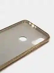 Золотой чехол для Xiaomi Redmi 7, глянцевые блестки