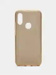 Золотой чехол для Xiaomi Redmi 7, глянцевые блестки