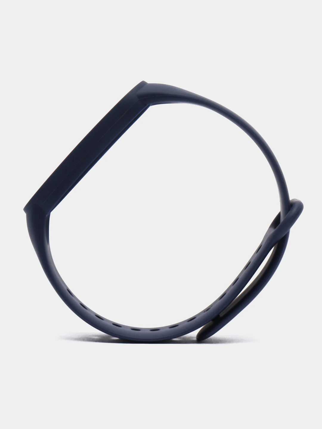 Темно-синий ремешок силиконовый для фитнес браслета Xiaomi Mi Band 5 Mi Band 6 (Ми Банд 5 Ми Банд 6)