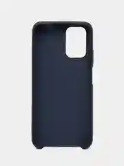 Синий меланж чехол силиконовый для Xiaomi Redmi Note 10