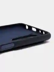 Синий меланж чехол силиконовый Silicone Case для Xiaomi Redmi Note 10 Pro