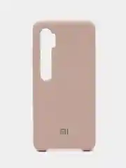 Бежевый силиконовый чехол для Xiaomi Mi Note 10 Lite