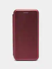 Бордовый чехол-книжка для Samsung A41