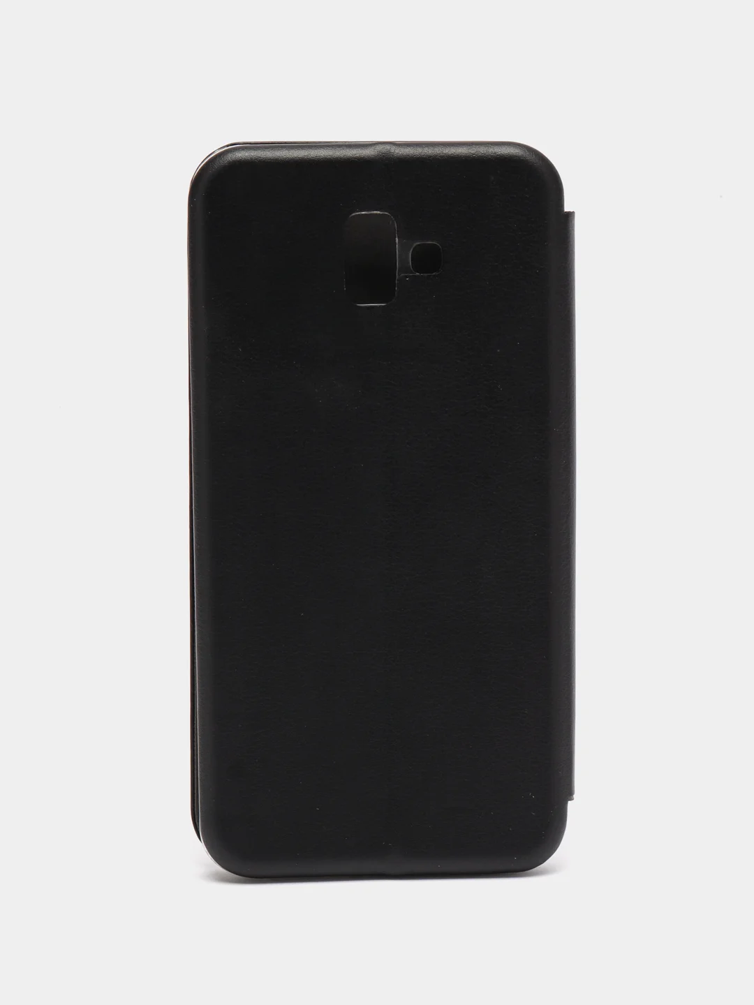 Черный чехол-книжка для Samsung J6+