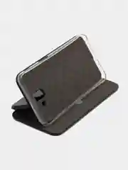 Черный чехол-книжка для Samsung J6+