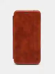 Коричневый чехол-книжка для Samsung A40