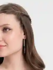 Серьги на Новый год с подвесками
