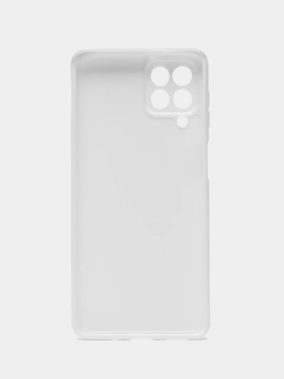 Белый чехол для Samsung M53 5G (Самсунг М53), с защитой камеры