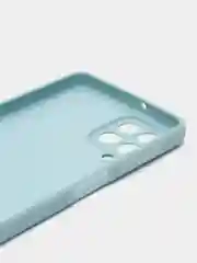 Светло-синий чехол для Samsung M53 5G (Самсунг М53), с защитой камеры