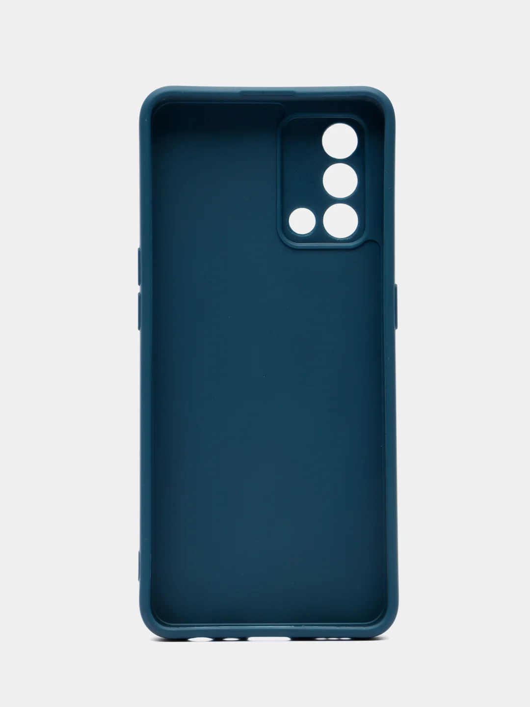 Синий чехол OPPO A74 4G (Оппо А74, 4джи), силиконовый