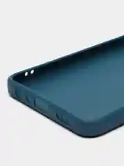 Синий чехол OPPO A74 4G (Оппо А74, 4джи), силиконовый