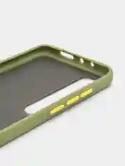 Зеленый чехол для Xiaomi Mi 10/Mi 10Pro с цветной окантовкой