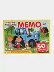 Настольная игра Умные игры Карточная игра Мемо Синий трактор, 50 карточек, 65х95м