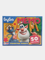 Настольная игра Умные игры "Мемо Буба", 50 карточек, 65 х 95 мм
