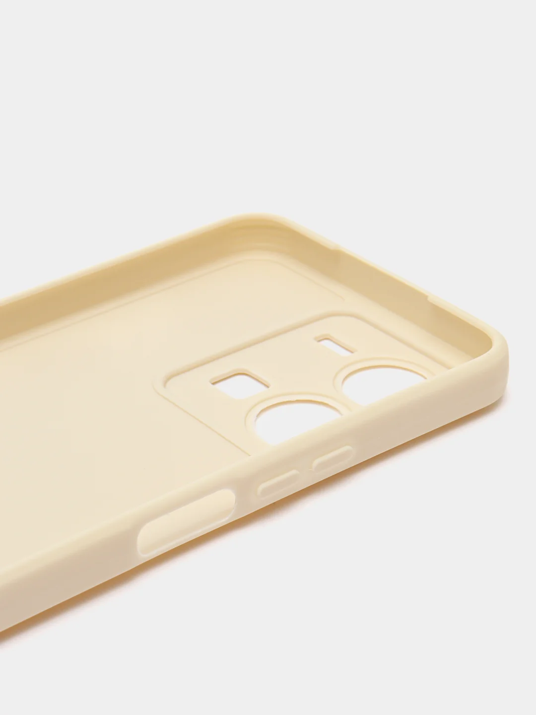 Молочный силиконовый чехол Vivo Y35 4G 2022 (Виво у35 4Г 2022)