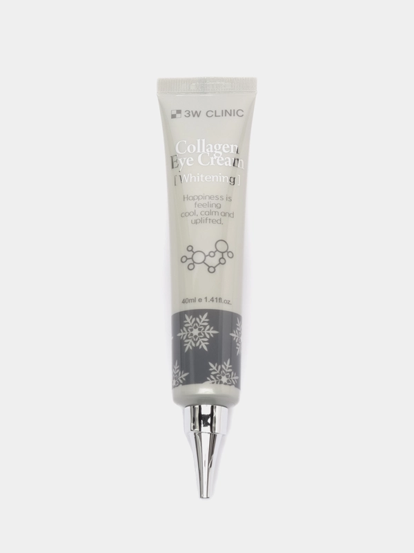 Крем для век 3W Clinic Collagen eye cream whitening, с коллагеном осветляющий, увлажняющий
