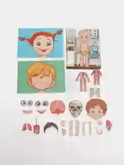 Настольная игра Умные игры Тело человека,  IQ-липучки из пластика, 230х180х45 мм