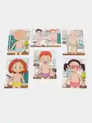 Настольная игра Умные игры Тело человека,  IQ-липучки из пластика, 230х180х45 мм